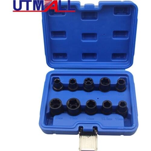 10PC special socket brake caliper engine head screw sockets for Nissan Subaru ford Peugeot