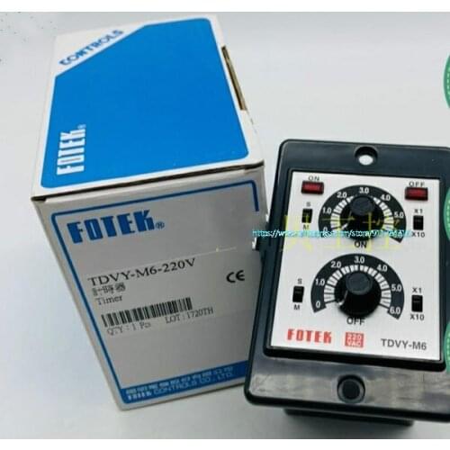 100% New Original Fotk Timer TDVY-M6-220V