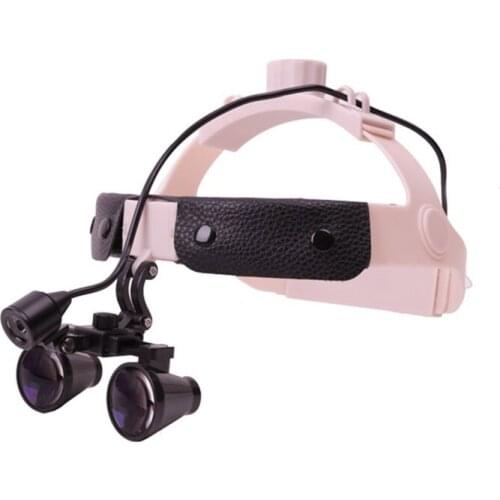 High Quality 2.5/3.5X420mm Binocular Magnifier Dental Loupes+3W LED Medical Headlight Surgical Headlamp