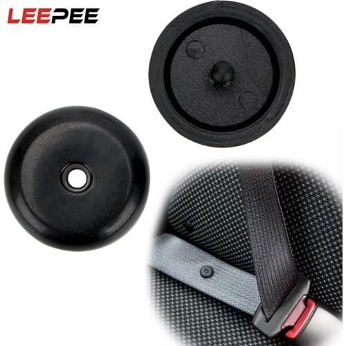 LEEPEE Seat Belt Spacing Limit Buckle Clip Retainer Car Safety Seat Belt Stopper Seatbelt Stop Button Auto Accessories 1 Pair
