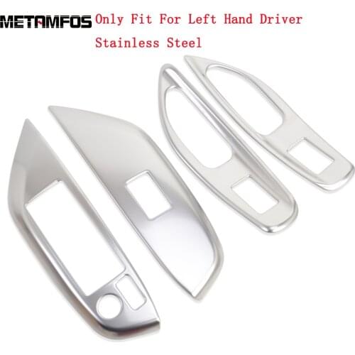 For Toyota Yaris G Design Hatchback 2020 2021 Window Lift Switch Cover Trim Inside Armrest Frame Inner Accessories Car Styling