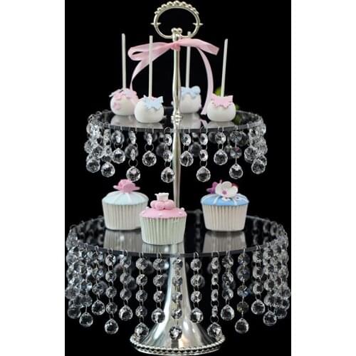 Crystal Transparent Cake Disc Pastry Sugar Afternoon Tea A Snack Gram Force Dessert