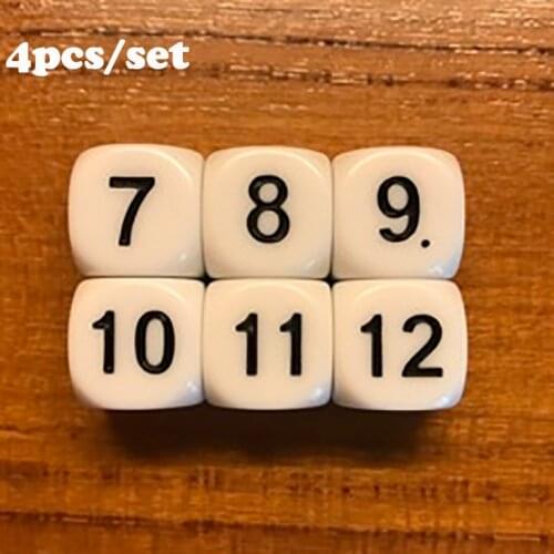 Funny Dice SETS Puzzle Game Send Children MultiSided Dice DIY Game Accessory