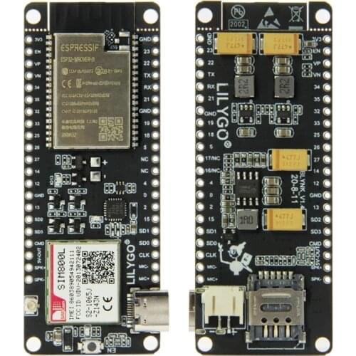 LILYGO® TTGO T-Call V1.4 ESP32 Wireless Module SIM Antenna SIM Card SIM800L Module And GSM/GPRS Antenna