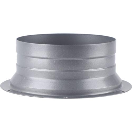 4-10inch Round Pipe Flange Seat Aluminum Tube Air Ventilation Hose Connector Exhaust Duct Fresh Air System Vent Hardware