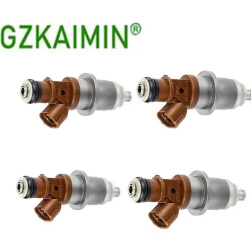 Sets of 4 Flow Matched high quality Fuel Injector nozzle injection E7T05072 For Mitsubishi Pajero IO H67W H77W 4G93 4G94