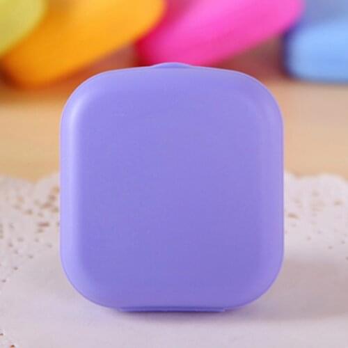 New Cute Style Pocket Mini Contact Lens Case Travel Kit Easy Carry Eyes Care Holder Mirror Container AUG889