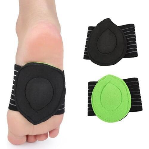 Mounchain 1pair Unisex ankle Protection green Foot Mat Orthopedic insole for walking