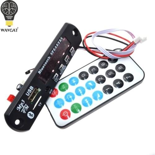 WAVGAT Bluetooth MP3 Decoding Board Module w/ SD Card Slot / USB / FM / Remote Decoding Board Module WAVGAT