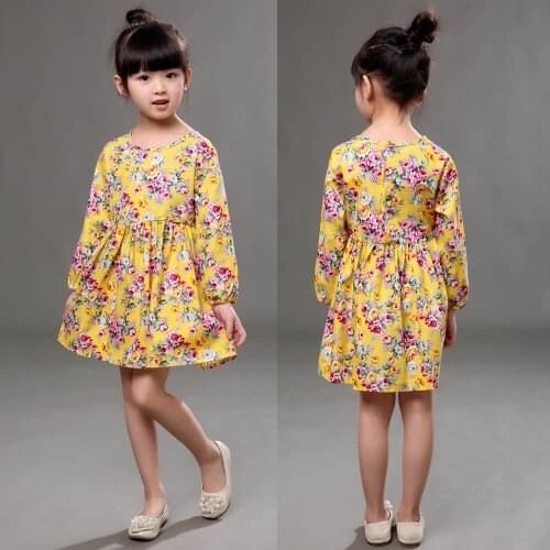 Girls Princess Tutu Dress Toddler Kids Dresses For Girls Floral Baby Clothes Party Dress Autumn Winter Girl Vesidos