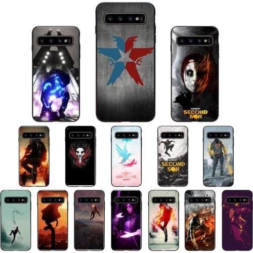 YNDFCNB inFAMOUS second son Phone Case for Samsung S6 S6edge Plus S7 S7edge S8 S9 S10 S10E S20 Plus Ultra
