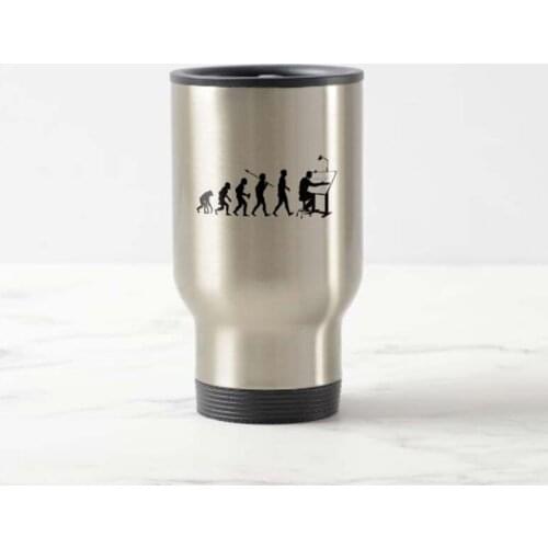 Funny Architect Travel Mug Stainless Steel coffee Cup with Handle - Great Gift Mugs 14 Ounce