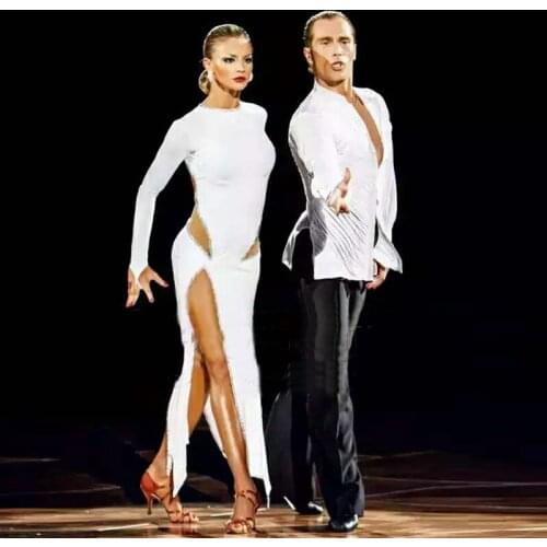 Comfort Latin Dance Dresses For Ladies Black Color Sleeveless Modal S-XL Novel Skirts Women Original Latino Dancing Fashion 1168