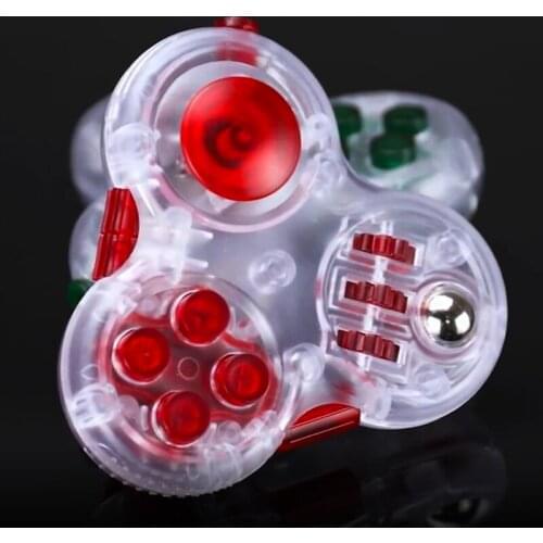 1PC Raytheon Mushroom Fidget Rainbow Metal Finger Spinner Bearing Spinner Toy Adult Toys For Autism and ADHD Anxiety Children