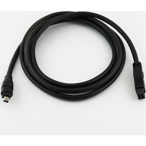 10pcs 6ft Firewire 800 To 400 9 Pin to 4 Pin Male IEEE1394B BILINGUAL Cable 9P-4P 9-4