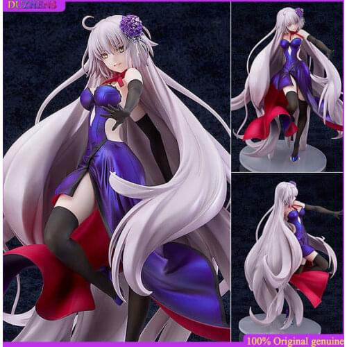 100% Original: Anime Fate/Grand Order Black Joan of arc full dress PVC Action Figure Anime Figure Model Toys Figure Doll Gift