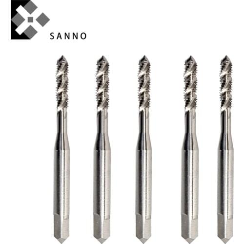 High speed steel machine processing screw tap imperial standard cnc HSS crude screw thread tapping