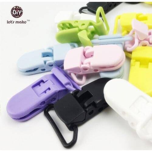 Lets make baby pacifier clips baby plastic 40pcs mix pacifier clips baby Soother/Paci/Dummy/Nuk/MAM/Bib/toy holder clips