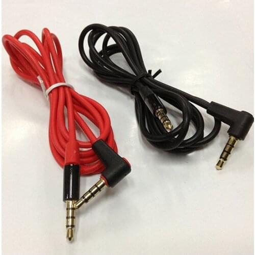 500pcs lots 3.5mm Male to Male Detox/Pro Headphone Replacement Audio Extension Cable AUX Cable sales promotion