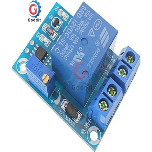 12V Under Voltage Battery Protection Board Storage Battery Management Cut Off Load Switch Controller Protection Module