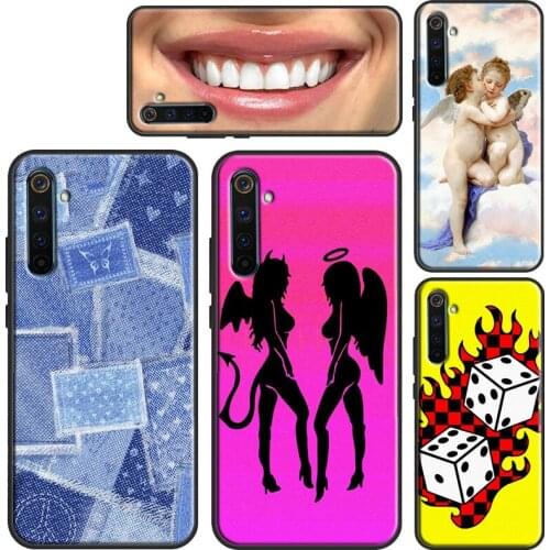 Bear-y Cute Berry Jam Angels Case For OPPO Realme 8 Pro 6 7 Q3 Pro C3 C11 C15 C21 GT OnePlus 8 Pro 9 Pro 7T 8T 9R Cover