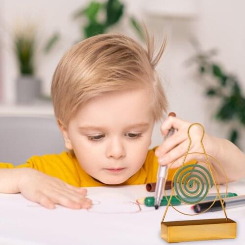 Mosquito Coil Holder Iron Mosquito-Repellent Incense Holder for Home Decoration 2021 New