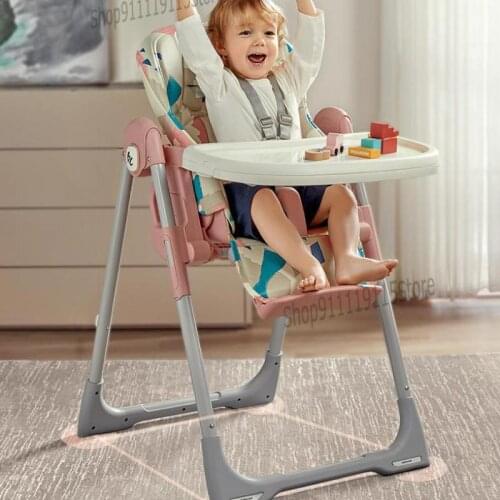 Baby Dining Table Chair Multifunctional Baby Portable Folding Baby Dining Chair Children Dining Chair