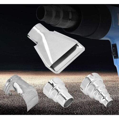 4Pcs Heat Gun Air Nozzles Hot Air Gun Hair Dryer Soldering Hairdryer Gun Electric Kit Accessories Industrial Tool for 2000W 1800