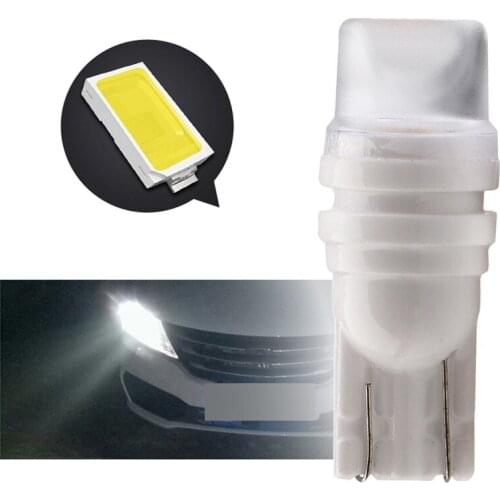 New 1Pcs T10 W5W Ceramic 3D LED Waterproof Super Bright Energy Save Wedge Licence Plate Lights Lamp Car Reading Dome Bulb#294298