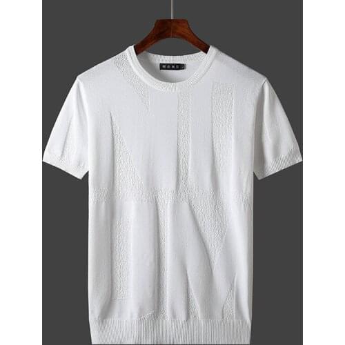 Мужские трикотажные футболки Minglu China At AliExpress