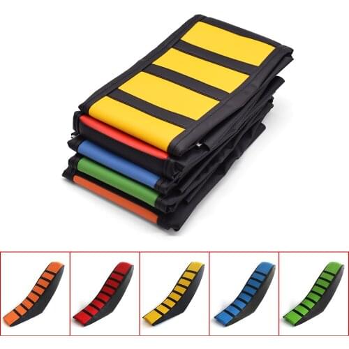 For Honda CRF450X CRF230F XR230 XR250 XR400 XR125 CRM250R Motorcycle 5 Color Universal Leather Gripper Soft Seat Cover