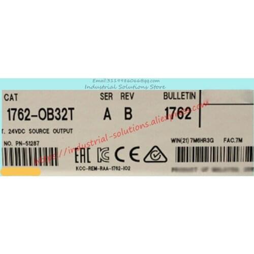 New 1762-OB32T 1762-0B32T Industrial Control PLC Module