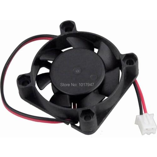 1PCS Gdstime DC 12V 40x40x10mm 40mm 4cm 2pin Dual Ball Bearing Brushless Case Cooling Cooler Fan High Speed
