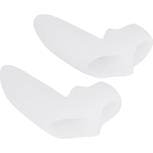 Pair Gel Silicone Toe Separators Straighteners Alignment Bunion Toe Pain Relief Foot Care Finger Corrector adjuster