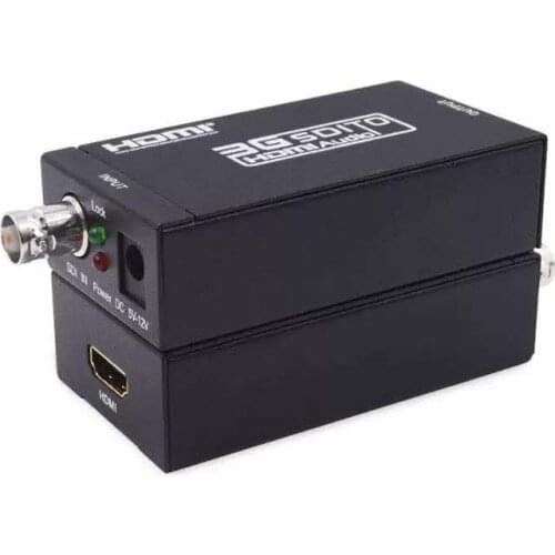 SDI to HDMI Converter support 5V-12V wide POWER input SUPPORT HDMI 1.3 version for HD-SDI 3G-SDI CAMERA