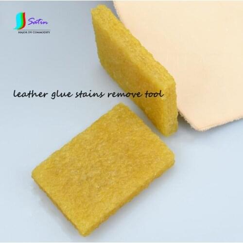 Leather Glue Stains Removal Rubber Sheet,Wipe and Remove Leather Glue Stains,DIY Leather Accessory Rubber S0300H