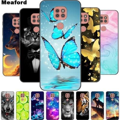 Silicone Case For Moto E7 Plus Case Soft TPU Back Cover For Motorola Moto G9 Plus Phone Cases One 5G Plus G Fast Bumper Cover