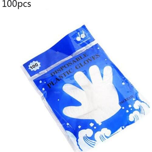 Heavy Duty Disposable Vinyl Gloves 100 Count Super Comfortable Extra Strong Durable and Stretchy, Food and Multi Use
