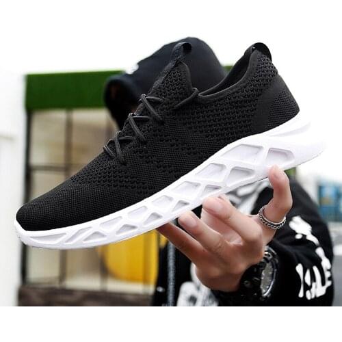 New Hot Sale Light Running Shoes Comfortable Casual Mens Sports Shoes Breathable Non-slip Outdoor Hiking Mens Sports Shoes