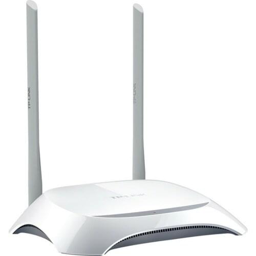 TL-WR842N 300 Wireless Router wifi Through Wall High-speed Safety Stability Reducing Delay+Power Supply + Network Cable