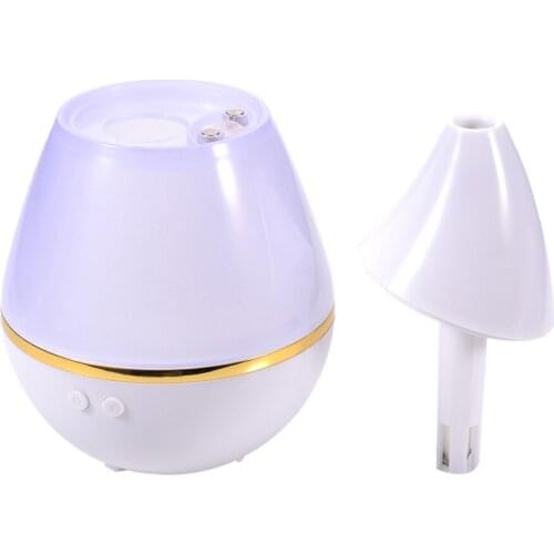 300mL Mini USB Car Humidifier Ultrasonic With LED Night Light Aromatherapy Humidifier for Office Desk Home Car Travel