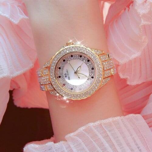 Bs Bee Sister New Hot-Selling Women Watch Popular Fashion Diamond Womens Watch Luxury Crystal Wristwatches Fa1623