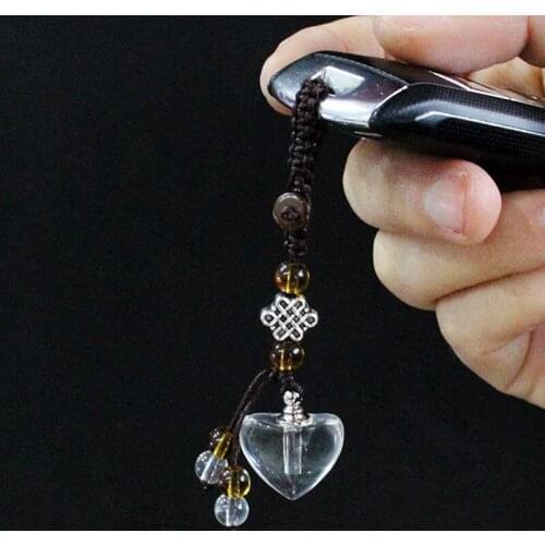 1PC Clear Urn Cremation Jewelry Heart Urn For Human Ashes Locket Fillable Pendant Keychain Memorial Gift