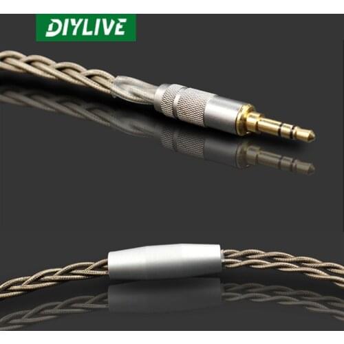 2 meters fever 3.5mm one minute two audio cable single crystal copper silver 3.5rpm double lotus computer power amplifier cable