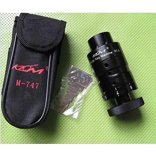 7 Pins Tubular Key Machine 7.8mm Key Cutter Broken Key Repair Tools Set for Professional Locksmith Free Shipping