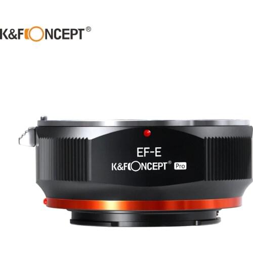 K&F Concept EOS EF EE-S Lens to NEX PRO E Mount Adapter for Canon EF EF-S Lens to NEX E Mount Mirrorless Cameras