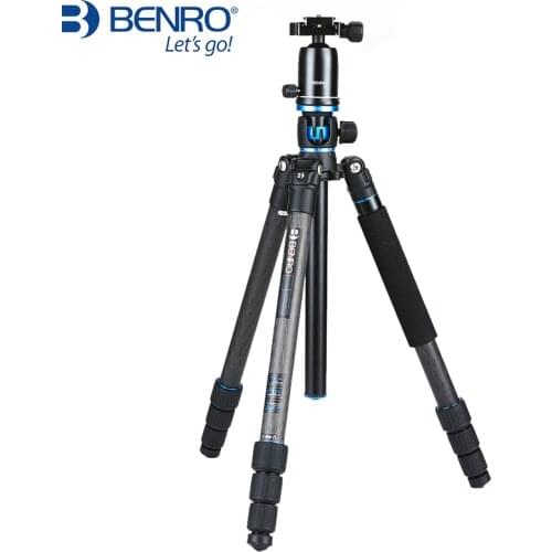 BENRO Weight 1.93kg Portable Traveling Professional Photography Camera Tripod DSLR Camera Tripod Durable Tripods GC268TV2