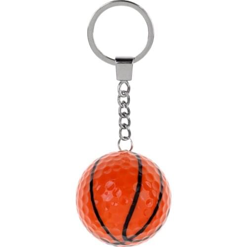 Lightweight Portable Golf Ball Key Chain Golf Key Ring Cute Purse Bag Pendant Decoration Golf Accessories