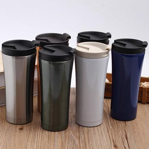 Stainless Steel Vacuum Insulated with Lid Double Layer Bottle Protein Shaker Outdoor Travel Mug Water Cup Students Water