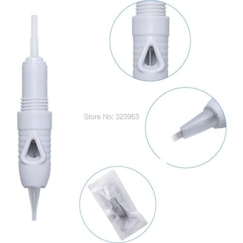 100pcs Tattoo Cartridge Needles for Charmant Machine Microblading Needle Tattoo Machine Needles 1RL 3RL 5RL 5F 7F